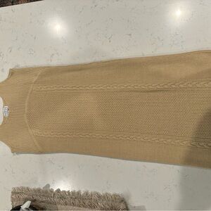 Sofia by Sofia Vergara Ribbed Knit Dress With Sweater